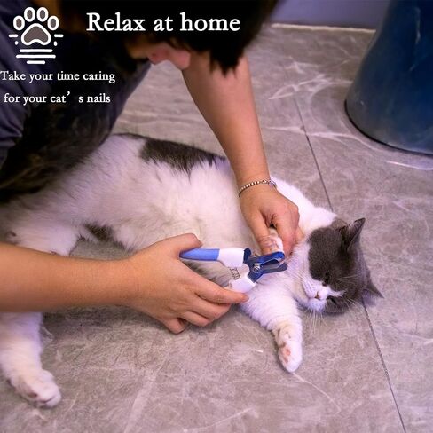 Precision Nail Clippers for Cats and Dogs - Includes Safety Guard to Prevent Overcutting, Complimentary Nail File, Ultra Sharp Blade - Expert Grooming Tool for All Pets(Pink) in Saudi Arabia
