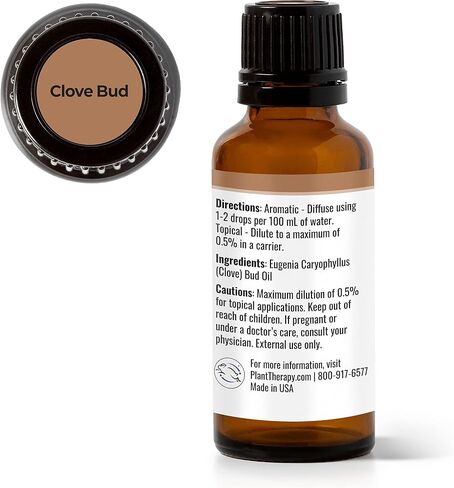 Plant Therapy Citronella Organic Essential Oil 100% Pure, USDA Certified Organic, Undiluted, Natural Aromatherapy, Therapeutic Grade 10 mL (1/3 oz) in Kuwait