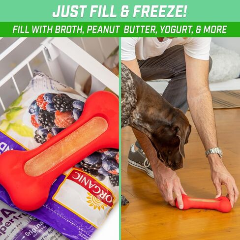 GoSports Pets PupsCream Freezable Dog Treat Station - Helps Keep Dogs Busy - Small or Large in Saudi Arabia
