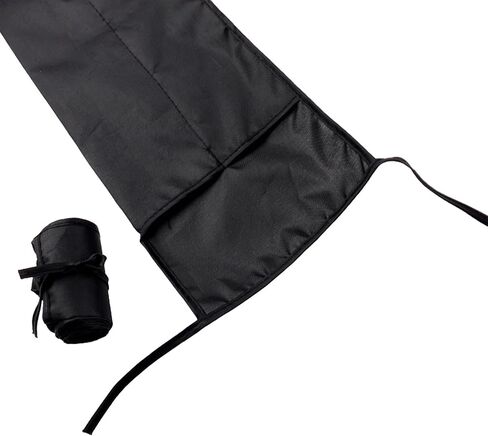 مقاوم للماء أكسفورد القماش الصيد رود غطاء حقيبة صيد السمك حقيبة التخزين كم المحمولة الصيد رود حقيبة واقية ، 16x140 سنتيمتر in Kuwait