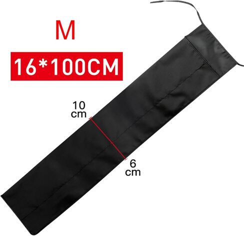 مقاوم للماء أكسفورد القماش الصيد رود غطاء حقيبة صيد السمك حقيبة التخزين كم المحمولة الصيد رود حقيبة واقية ، 16x140 سنتيمتر in Kuwait