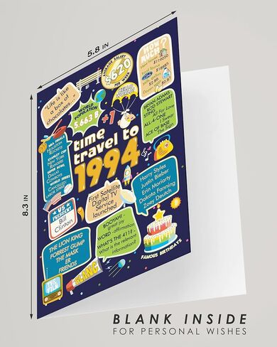 80th Birthday Card for Men or Women // 80 Years Old Birthday Card for Him or Her // 1944 Birthday Card // 80th Birthday Gift (1944) in Saudi Arabia