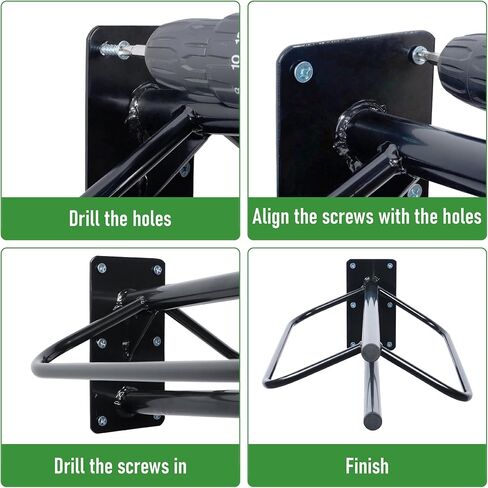 lukar 4PCS Wall Mounted Saddle Rack with Pad Bar, Horse Saddle Pad Rack Heavy Duty Saddle Rack Stand Horse Tack Storage for English Western Saddles,Blanket,Pad in Kuwait