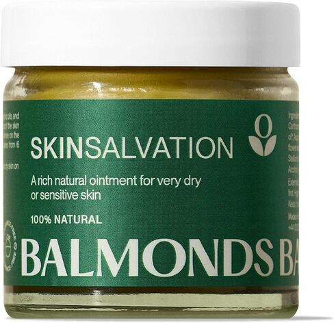 Balmonds Skin Salvation 2.1 fl oz (60 ml) - Salve for Dry, Rough & Sensitive Skin – All-Purpose Intensive Moisturizer with Calendula, Hemp & Beeswax – 100% Natural Balm & Cruelty Free in Saudi Arabia