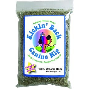 Colorado Kitty Pot Kickin' Back Canine Nip Organic Catnip, 5.5x8" Gusseted Bag with Hang Hole, 2.0 oz