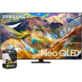SAMSUNG QN55QN85DBFXZA 55 Inch Neo QLED 4K Smart TV 2024 (Renewed) Bundle with 2 YR CPS Enhanced Protection Pack