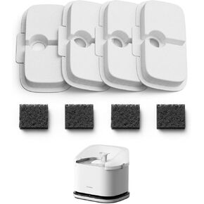 نافورة مياه للقطط لمراقبة التطبيقات الذكية من PETLIBRO RFID، نافورة كبيرة للحيوانات الأليفة سعة 101 أونصة/3 لتر للحيوانات الأليفة المتعددة مع علامة طوق صغيرة، موزع مياه أوتوماتيكي للقطط 2.4 جيجا هرتز، مضخة لاسلكية مطورة in Kuwait