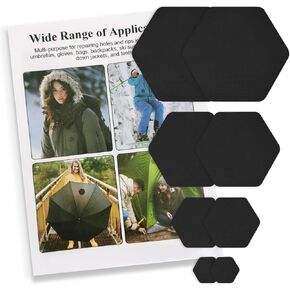 Down Jacket Repair Patches - Highly Effective Repair of Nylon Fabric, Waterproof Self-Adhesive Repair Patch for Down Jackets, Tents, Raincoats, Outdoor Equipment