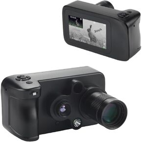 Night Vision Monocular Three Light Switch Model 4k Full Color Image 25mm Optical Lens Thermal Image Monocular 13mm Thermal Lens for Outdoor Hunting