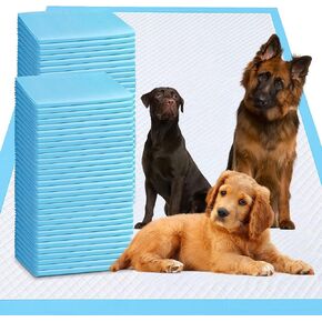 XXXXL Puppy Pee Pads for Dogs 35"x47" 30 Count, Extra Large Dog Pee Pads, Leak-Proof & Super Absorbent Dog Pee Pads, Thicken Disposable Potty Pads Puppy Training Pads for Cats Rabbits