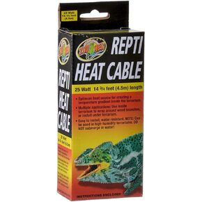 Zoo Med RHC-25 Repti Heat Cable 25 Watts 14.75 ft