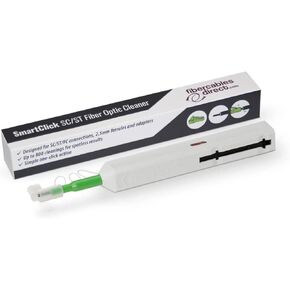 FCD - SC Fiber Cleaner Pen | Quick Click SC ST FC Contact Cleaning Pens | 2.5mm Ferrule UPC APC | 800+ Microfiber Clicks/Usage Window | Cleans SC/ST/FC Cable Connectors Adapters Panels