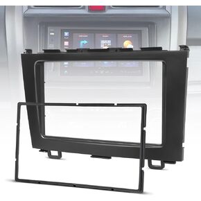 NuIth Double DIN Radio Dash Kits for Honda CRV 2007-2011, Double Din Radio Mount Housing Bracket Installation Trim Bezel Kit Installation Aftermarket Stereo