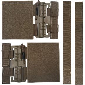 Tactical MOLLE Vest Quick Release Buckle Set 1000D Nylon Removal Buckle Kit Suitable for Modification JPC CPC NCP XPC 6094 420 Plate Carrier Single Point Quick Release Buckle