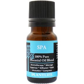 Plantlife Spa Aromatherapy Essential Oil Blend - Straight From The Plant 100% Pure Therapeutic Grade - No Additives or Fillers - Made in California 10 ml