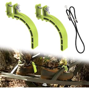 Tree Stand Accessories,Climbing Stand Accessories,Rapid Climb Stirrups with Elastic Rope,Climber Tree Stand Accessories for Hunting Standing Safety Gear