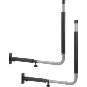 Car Roof Box Wall Mount Rack, High Strength Foldable Telescopic 50KG Load Bearing Car Kayak Storage Hooks Hanger for Canoes Surfboard