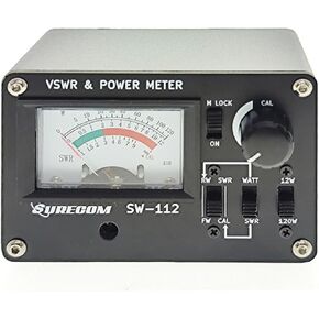 Mcbazel Surecom SW-112HF 1.5-60MHz 120W V.S.W.R. & Power Meter