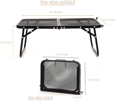 Camping Grills, Stable Portable Over Camping Grill for Outdoor Open Flame Cooking Portable,Camping Barbecue Grills for 4 to 6 People, Camping Picnic Barbecue Patio Party Outdoor Use(Guys Love) in Saudi Arabia