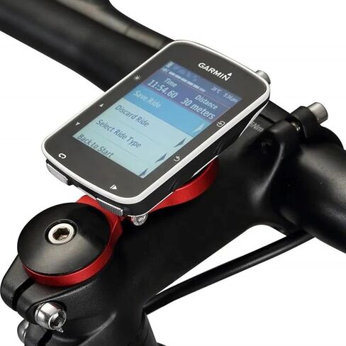 for Garmin Edge Mount - Adjustable Out Front Bike Computer Mounts for Stem,Road Cycling Bike Stem Mount Compatible with Wahoo Elemnt,Elemnt Bolt,Elemnt Mini,Bryton,Cateye, Red in Saudi Arabia