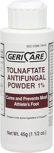 Tolnaftate Antifungal Powder 1% by Geri-Care | Athlete's Foot Care | 45g Bottle in Saudi Arabia