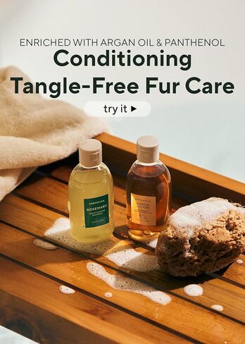 AROMATICA Me & My Dog Shampoo Travel Duo Set [3.38oz/100ml] - Rosemary Shampoo for Sensitive Scalps and Dog Shampoo for Itchy Skin Relief & Smelly Dogs with Plant-Based Ingredients in Kuwait