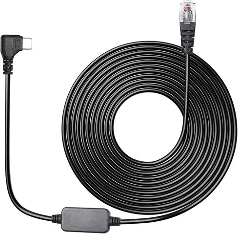 كابل طاقة كاشف الرادار من النوع c إلى RJ11، استبدال كابل الطاقة DC 5V-12V لأجهزة Uniden وEscort وRadenso XP وBeltronics وكاشفات رادار Whistler (طول 13FT) in Kuwait