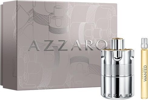 Azzaro Wanted Eau de Parfum - Father's Day Gift - Mens Cologne - Woody Aromatic Spicy Fragrance For Men - Note of Juniper Berries, Sage Heart, 3.3 Fl. Oz in Saudi Arabia
