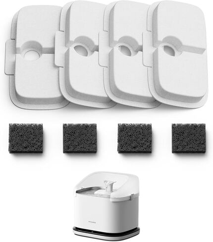 نافورة مياه للقطط لمراقبة التطبيقات الذكية من PETLIBRO RFID، نافورة كبيرة للحيوانات الأليفة سعة 101 أونصة/3 لتر للحيوانات الأليفة المتعددة مع علامة طوق صغيرة، موزع مياه أوتوماتيكي للقطط 2.4 جيجا هرتز، مضخة لاسلكية مطورة in Kuwait