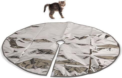 K&H Pet Products Cat Deterrent Mat for Pets, Cat Repellent for Indoor Cats, Guards & Keeps Pets of Furniture, Counters, Christmas Trees, Plants - Scats Cats Away Instantly - Silver 72 X 18 Inches in Saudi Arabia