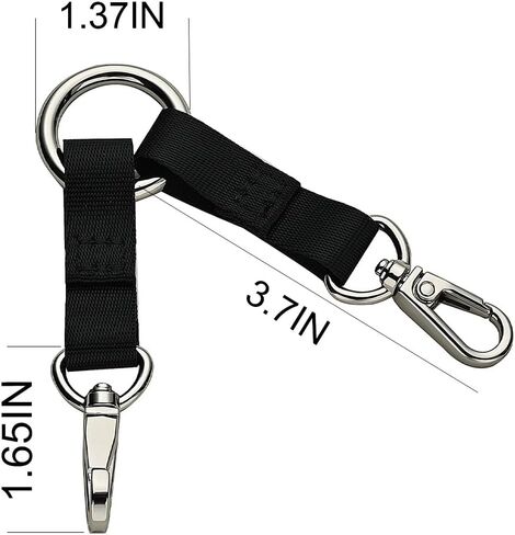 Dual Dog Leash Clip Double Ended Dog Collar Safety Clip Dog Coupler for Samll Dogs in Saudi Arabia