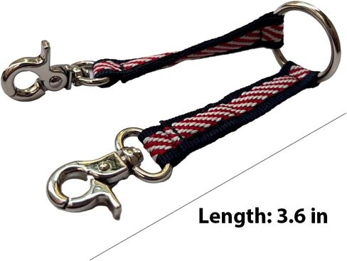 Dual Dog Leash Clip Double Ended Dog Collar Safety Clip Dog Coupler for Samll Dogs in Saudi Arabia