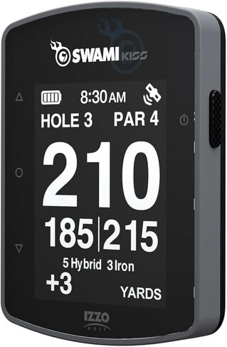 Swami KISS 2.0 Handheld Golf GPS Ragnefinder with Integrated Magnets - Blue in Saudi Arabia