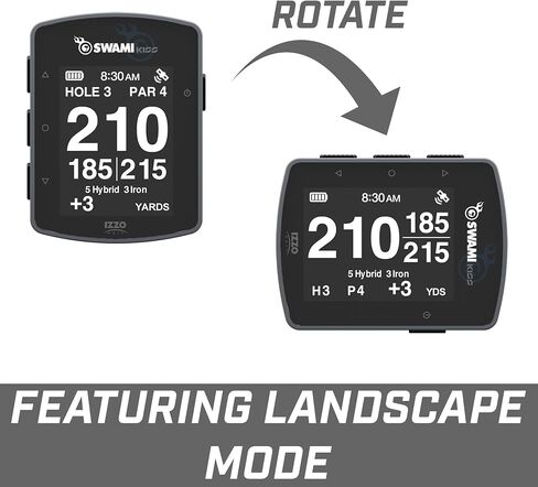 Swami KISS 2.0 Handheld Golf GPS Ragnefinder with Integrated Magnets - Blue in Saudi Arabia