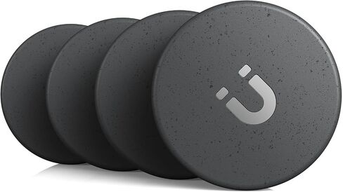 Ultra Magnetic AirTag Holder | Sealed from Water | Shatterproof | Cement Dirt Design | Compatible with Apple AirTag, Extra 3M Tape for Optional Mounting, AirTag Magnetic Case for Car, Truck-Urban Ash in Kuwait