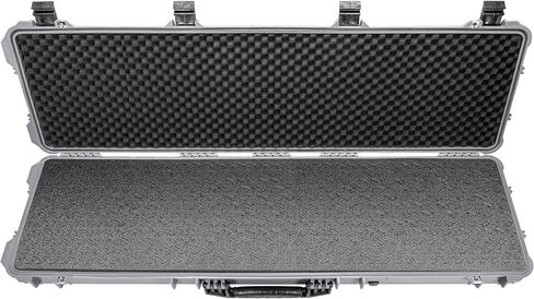 Eylar 53" Hard Rifle Case Equipped With Ragar Reconfigurable & Reusable XP Crosslinked Foam Insert, Waterproof, Shockproof Meets TSA Requirements in Saudi Arabia
