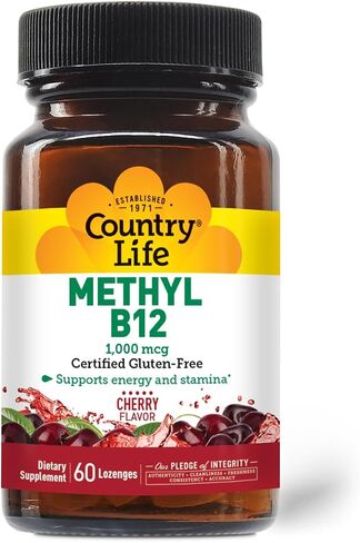 Country Life Methyl B-12 Capsules, 1000 Mcg, 60 Count in Saudi Arabia