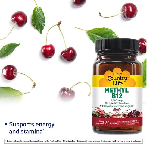 Country Life Methyl B-12 Capsules, 1000 Mcg, 60 Count in Saudi Arabia