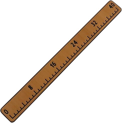 High-Quality Fishing Ruler 40 Inches EVA Foam Fishing Ruler Waterproof Measuring Mat Backing Adhesive Foam Sticker Fish Measure Ruler(40") (Gray) in Saudi Arabia