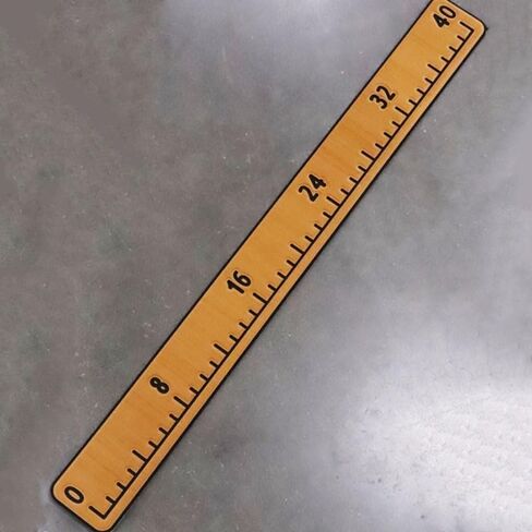 High-Quality Fishing Ruler 40 Inches EVA Foam Fishing Ruler Waterproof Measuring Mat Backing Adhesive Foam Sticker Fish Measure Ruler(40") (Gray) in Saudi Arabia