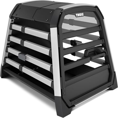 Thule Allax Safe Dog Crate for Road Travel - High-Strength Aluminum Construction - Adjustable for a Perfect Dog and Vehicle fit in Saudi Arabia