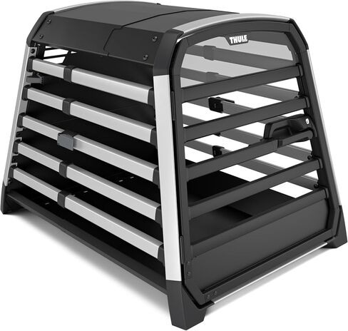Thule Allax Safe Dog Crate for Road Travel - High-Strength Aluminum Construction - Adjustable for a Perfect Dog and Vehicle fit in Saudi Arabia