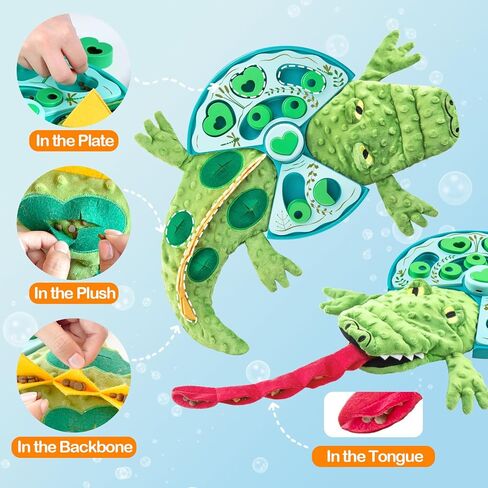 Migipaws Dog Puzzle Toy,Snuffle Mat for Dog,Cat Enrichment Toys,Pets Slow Feeders for Mental Training,Plush Puzzle and Recording Playback in Saudi Arabia