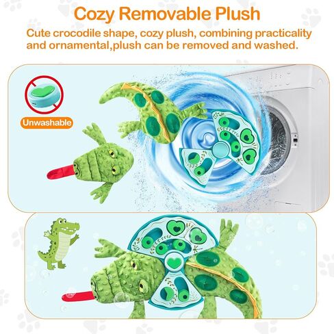 Migipaws Dog Puzzle Toy,Snuffle Mat for Dog,Cat Enrichment Toys,Pets Slow Feeders for Mental Training,Plush Puzzle and Recording Playback in Saudi Arabia