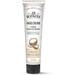 J.R. Watkins Natural Moisturizing Hand Cream, Hydrating Hand Moisturizer with Shea Butter, Cocoa Butter, and Avocado Oil, USA Made and Cruelty Free, 3.3oz, Cherry Blossom, 3 Pack