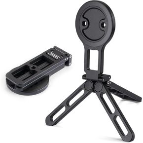 for MagSafe Pocket Tripod Stand,Phone Tripod Compatible with iPhone 16/15/14/13/12 Series,20 N52 Strong Magnet for MagSafe Attach,Foldable Cell Phone Handheld Grip Stabilizer