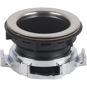 Food Waste Disposer Mount Flange, Sink Food Waste Disposer Installation kit Food Waste Disposer Flange with Shockproof Rubber, Stainless Steel Kitchen Sink Flange Kit with Splash
