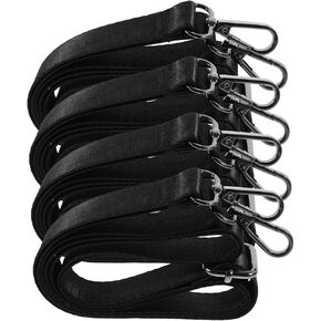 4pcs Horse Blanket Leg Straps Adjustable Elastic Replacement Belly Straps with Double Side Snaps for Horse Blanket