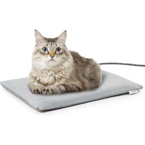 Toozey Outdoor Pet Heating Pad, Thermostatic Dog Cat Heating Pad with Chew Resistant Cord, Heated Pet Bed for Dogs Cats, Pet Heated Mat, Suitable for New Born and Older Pets