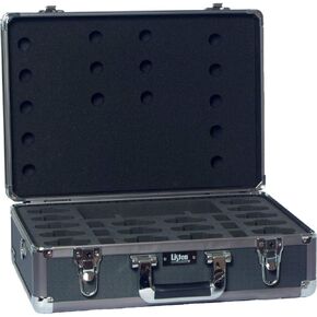 Listen Technologies LA-313 16-Unit Portable RF Product Carrying Case, Conveniently Stores Up to 16 Receivers, Detachable Nylon Shoulder Strap